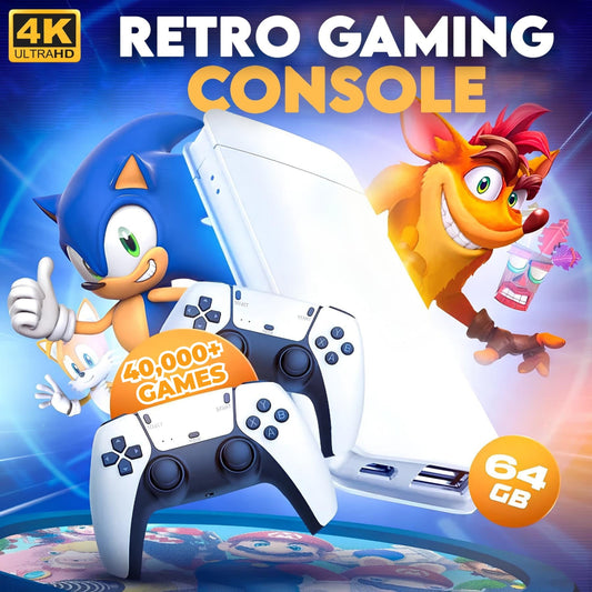 RetroStick™ - 60,000+ Retro Games + 2 Free Controllers