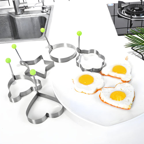 CreativeCook™ - Moldes para freír de acero inoxidable