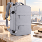 Vacuum Travel Backpack — styled product view