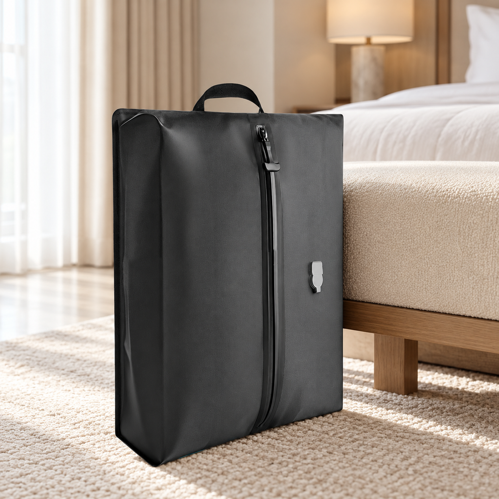 Vacuum Compression Packing Bag — styled product view