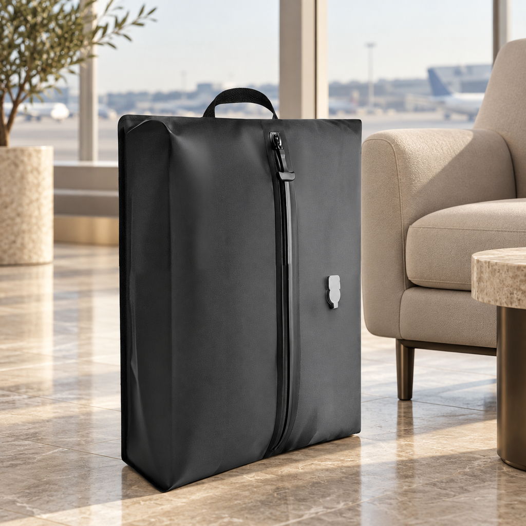 Vacuum Compression Packing Bag — styled product view