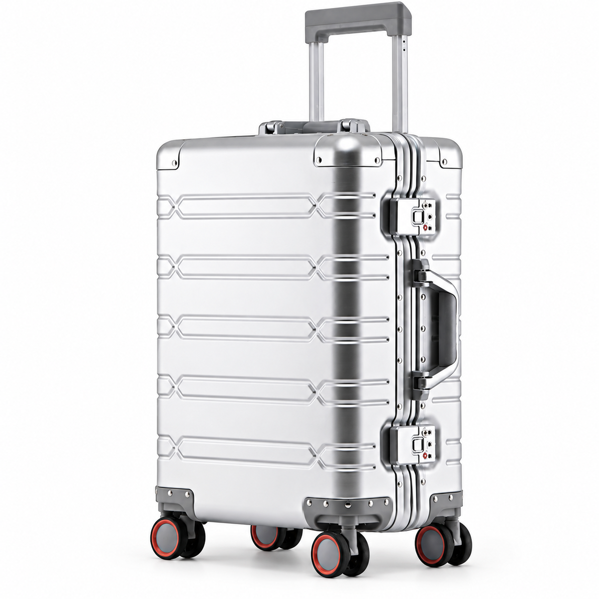 Aluminum Magnesium Carry-On — styled product view