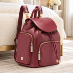 Wine Travel Backpack — styled product view
