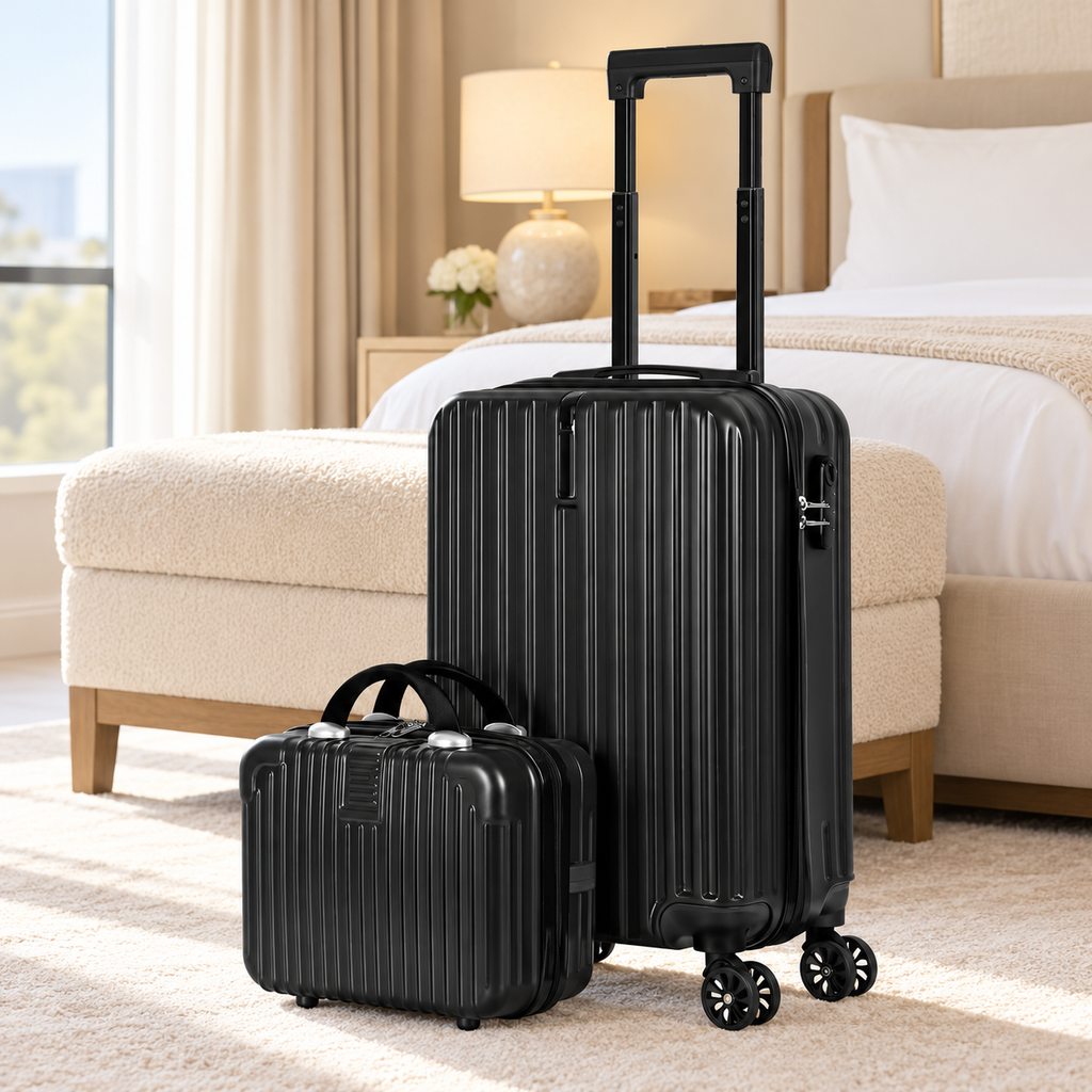 2-Piece Carry-On Luggage Set — styled product view