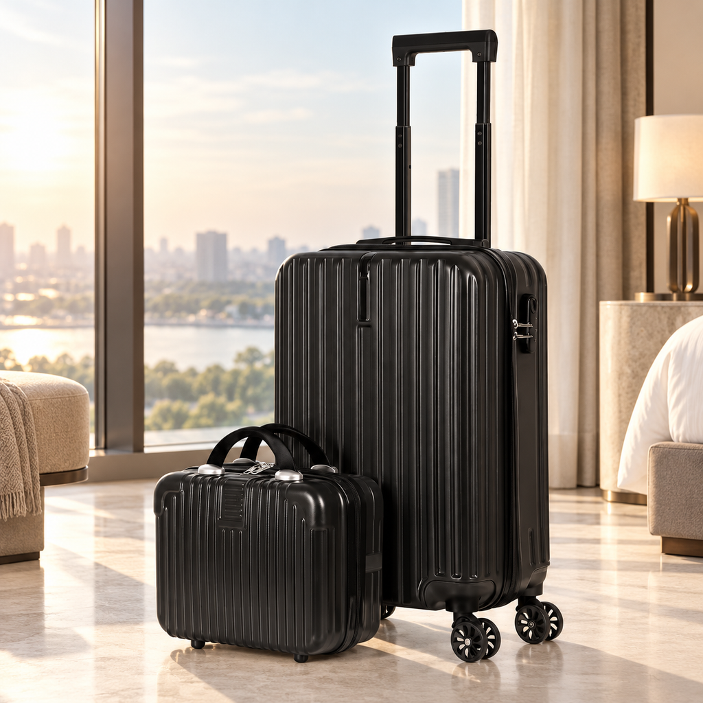 2-Piece Carry-On Luggage Set — styled product view