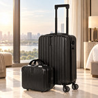 2-Piece Carry-On Luggage Set — styled product view