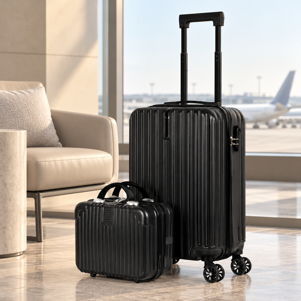 2-Piece Carry-On Luggage Set — styled product view