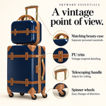 Gatsby Vintage Luggage & Beauty Case — features