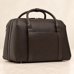 Pebble Leather Travel Duffle — studio