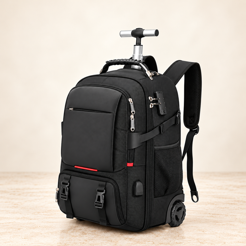 Rolling Vacuum Backpack — full view