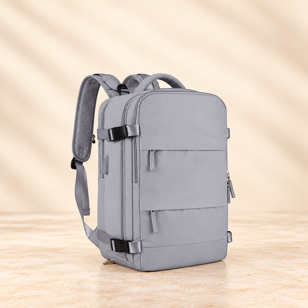 Vacuum Travel Backpack — full view
