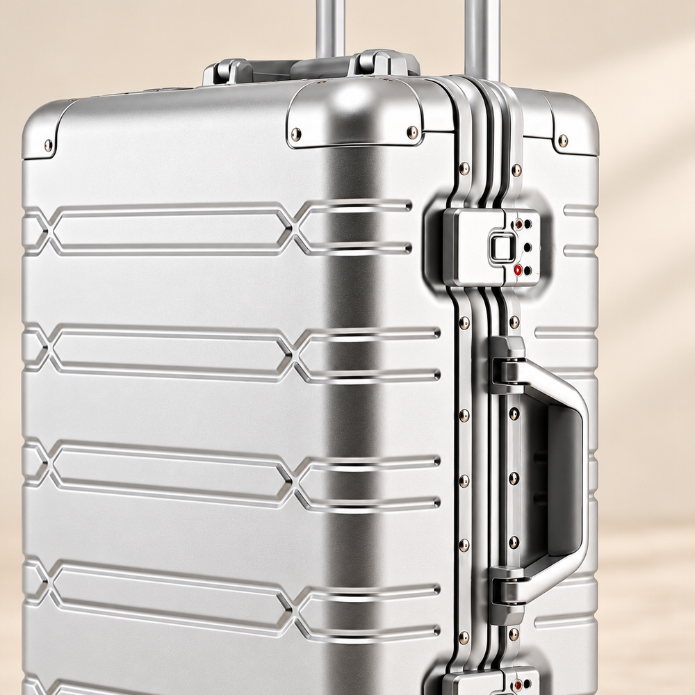 Aluminum Magnesium Carry-On — detail view