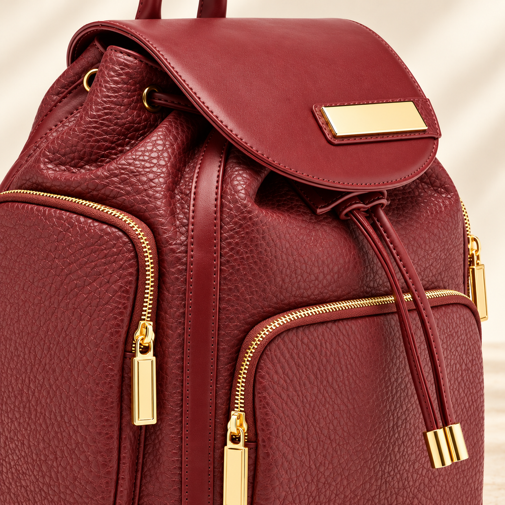 DKNY Wine Travel Backpack — detail view