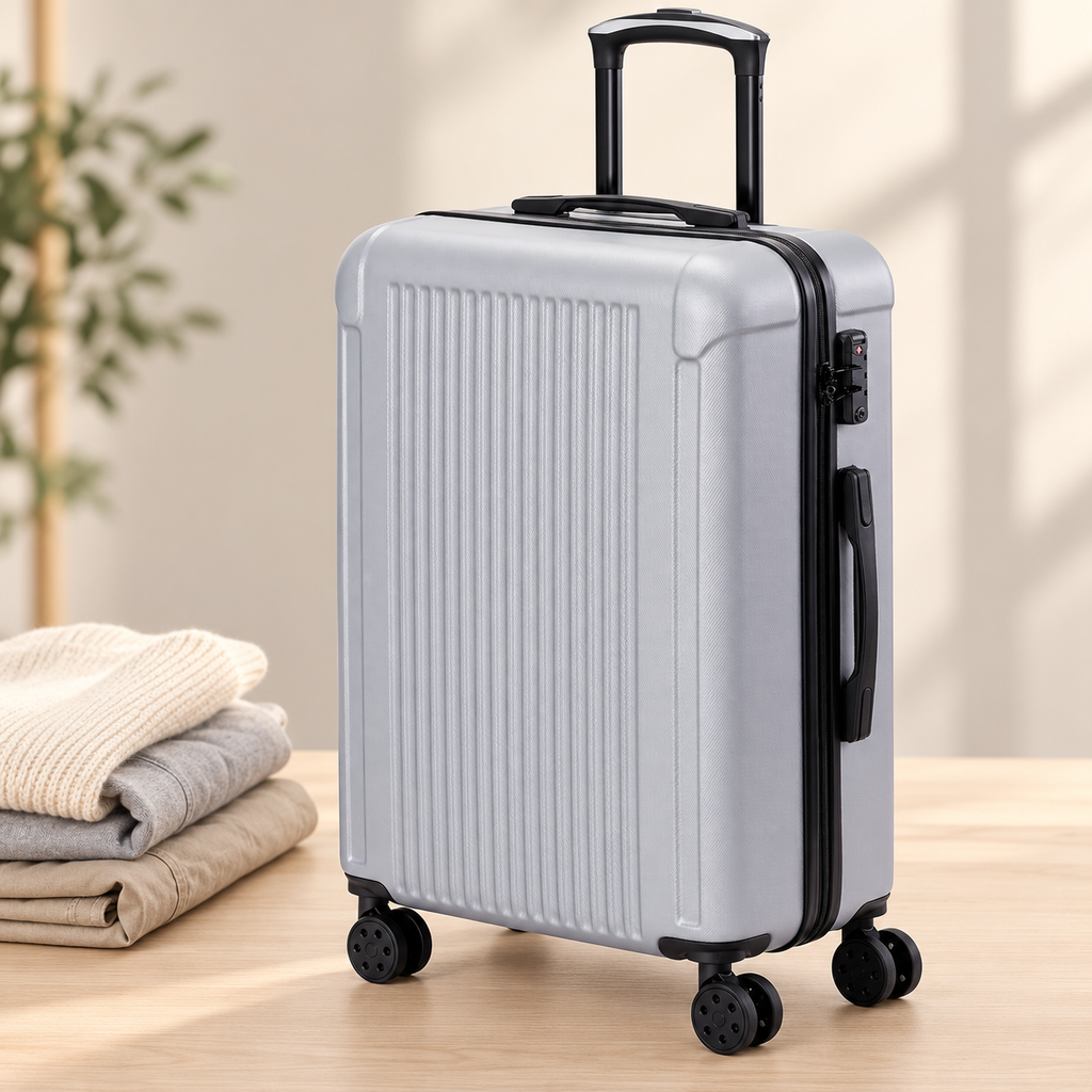 Lotus Silver Suitcase — product view