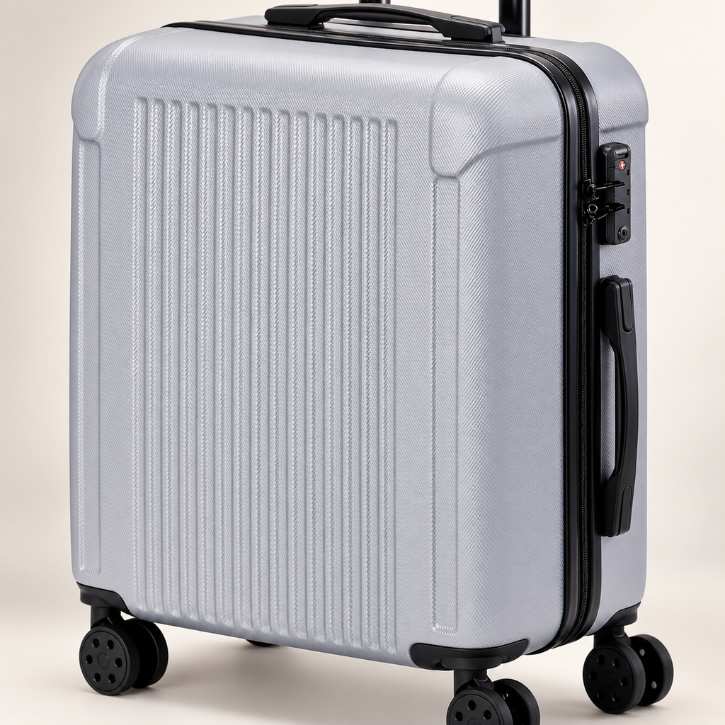 Lotus Silver Suitcase — product view