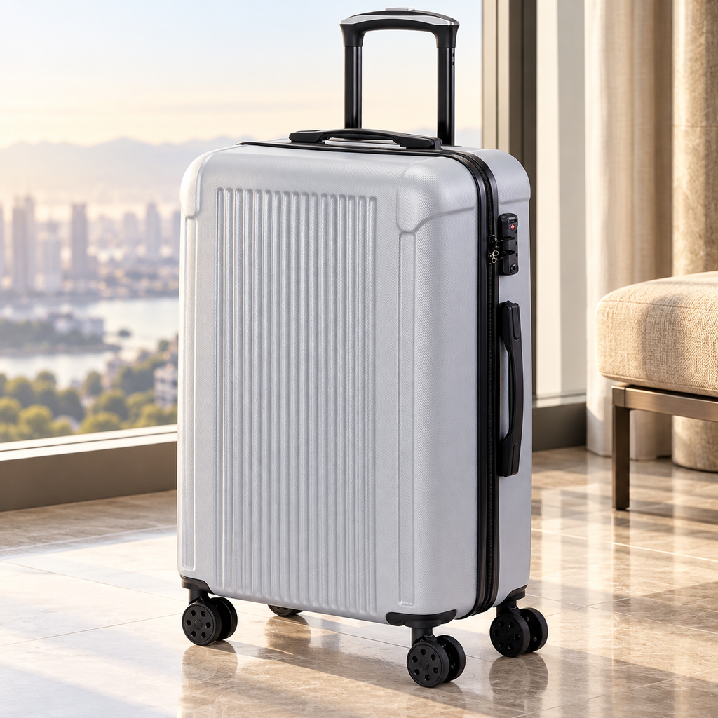 Lotus Silver Suitcase — product view