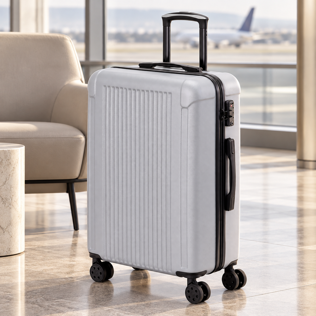 Lotus Silver Suitcase — product view